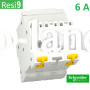 Автоматический выключатель 3Р 6А, C, 6кА, Schneider Electric RESI9 (R9F12306)